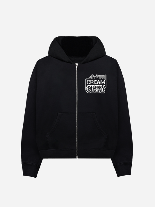 CREAM CITY FULL ZIP HOODIE